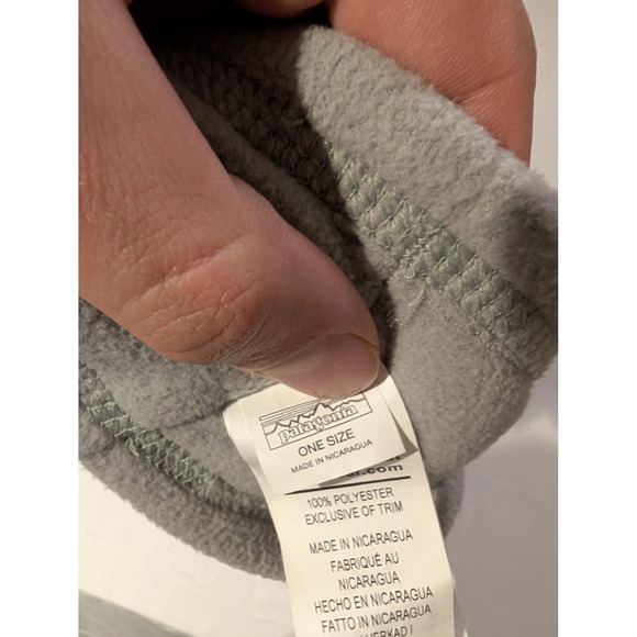 Patagonia Uni Sex One Size Re Tool Headband Fleece Gray NWT - Picture 7 of 7